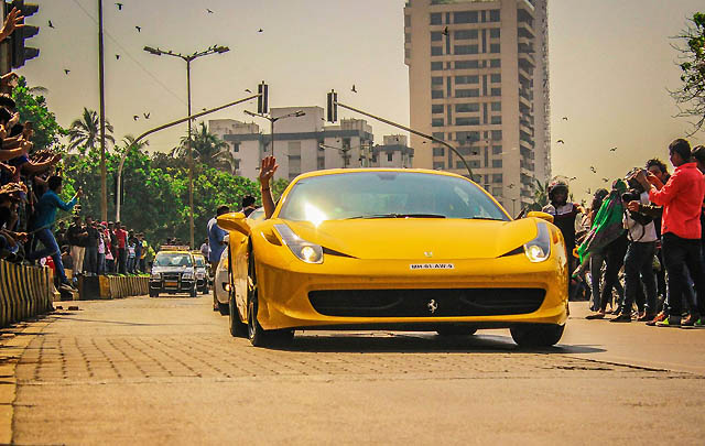 Ajang 'Parx Super Car Show 2015' Digelar di India  