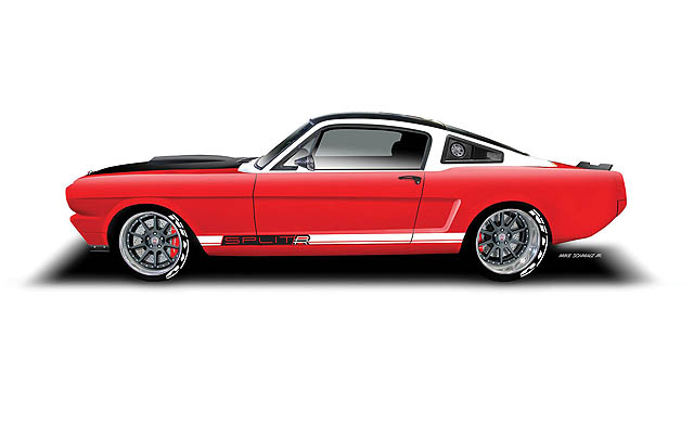 Ringbrothers Siapkan Mustang '65 Widebody di SEMA 2015  