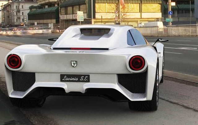 Tecnicar Lavinia, Supercar Listrik Pertama dari Italia  