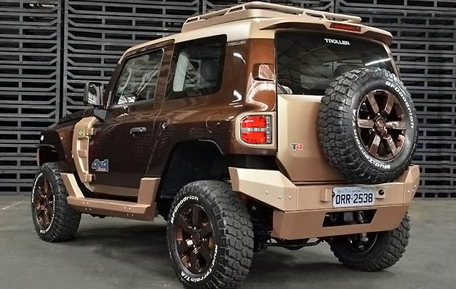 Mobil Off-road Troller T4 Concept Diperkenalkan  