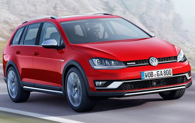 VW Golf Alltrack Siap Debut di Paris Motor Show 2014  