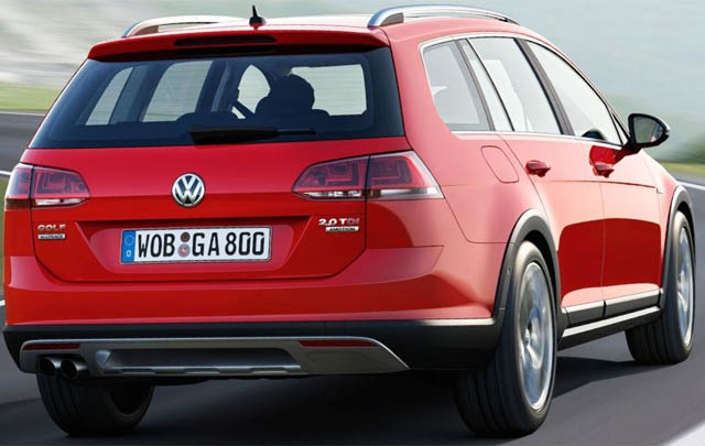 VW Golf Alltrack Siap Debut di Paris Motor Show 2014  