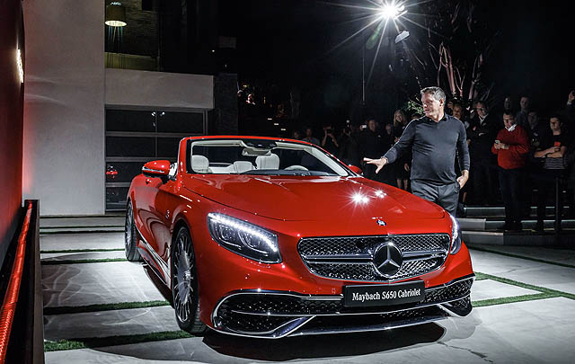 Mercedes-Maybach S650 Cabriolet Debut di LA Auto Show 2016  