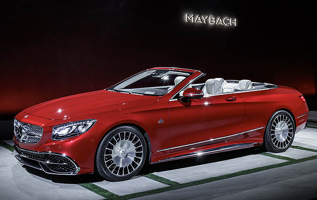 Mercedes-Maybach S650 Cabriolet Debut di LA Auto Show 2016  