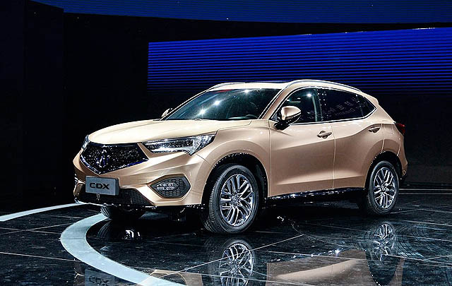 Crossover Acura CDX Debut di Beijing Auto Show 2016  