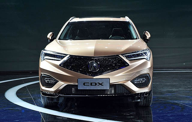 Crossover Acura CDX Debut di Beijing Auto Show 2016  