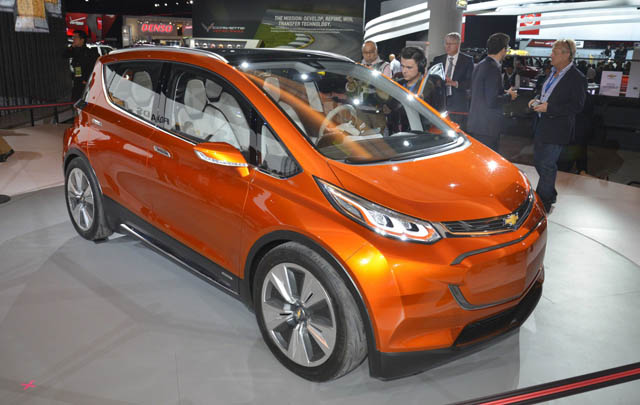 Chevrolet Bolt EV Debut di Detroit Motor Show 2015  