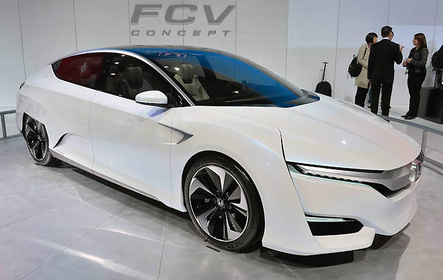 Honda FCV Concept Debut di Detroit Motor Show 2015  