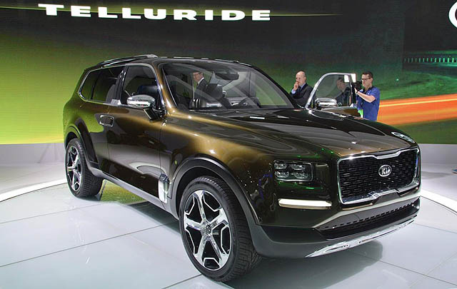 Kia Hadirkan Telluride Concept di Detroit Motor Show 2016  