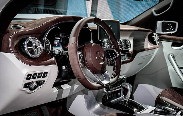 Mercedes-Benz X-Class Pickup Concept Resmi Dirilis  