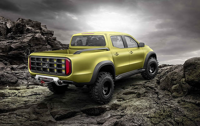 Mercedes-Benz X-Class Pickup Concept Resmi Dirilis  