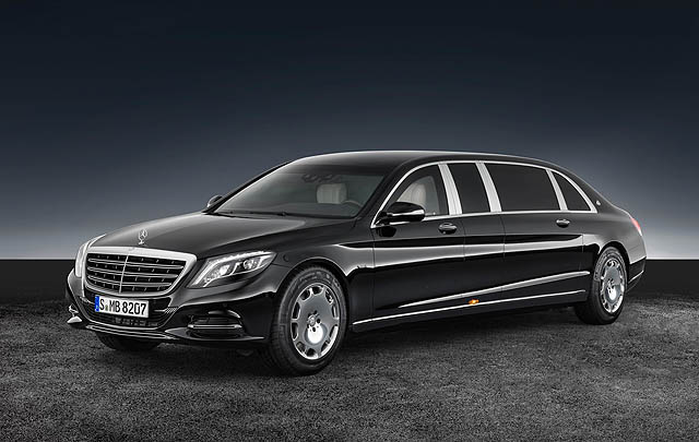 Mewah Berlapis Baja, Inilah Mercedes-Maybach S600 Pullman Guard  