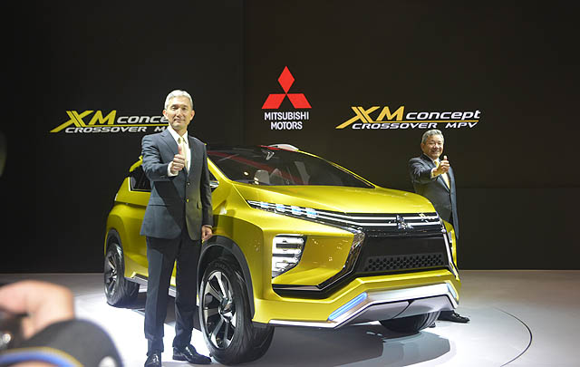 Mitsubishi XM Concept Resmi Debut di GIIAS 2016  