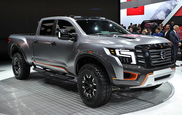 Nissan Titan Warrior Tampil 'Gahar' di Detroit Motor Show 2016  