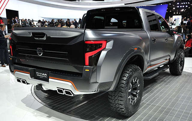 Nissan Titan Warrior Tampil 'Gahar' di Detroit Motor Show 2016  