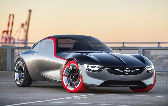 Desain Futuristik, Inilah Tampilan Opel GT Concept Terbaru  