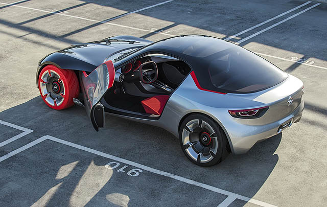 Desain Futuristik, Inilah Tampilan Opel GT Concept Terbaru  