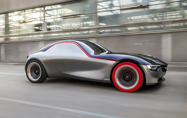 Desain Futuristik, Inilah Tampilan Opel GT Concept Terbaru  