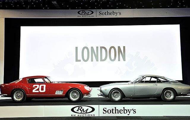 RM Sotheby's London 2016 Siap Lelang Barisan Mobil Langka  