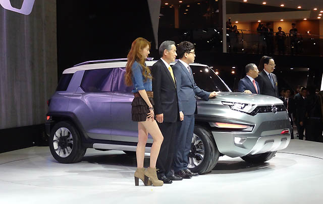 SsangYong XAV Concept Debut di Seoul Motor Show  