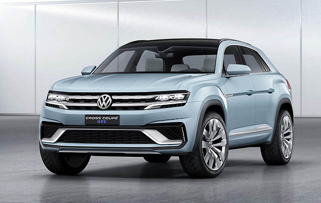 Volkswagen Cross Coupe GTE Concept Diperkenalkan  