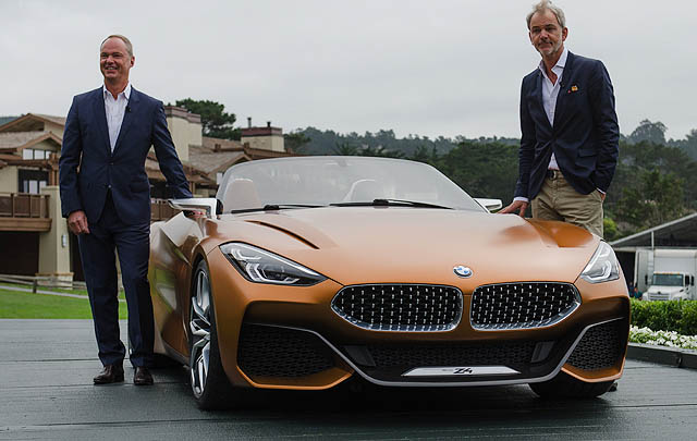 BMW Concept Z4 Debut di Pebble Beach Concours 2017  