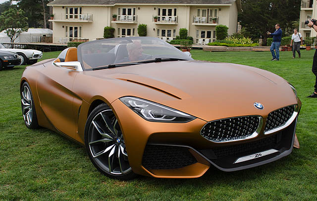 BMW Concept Z4 Debut di Pebble Beach Concours 2017  