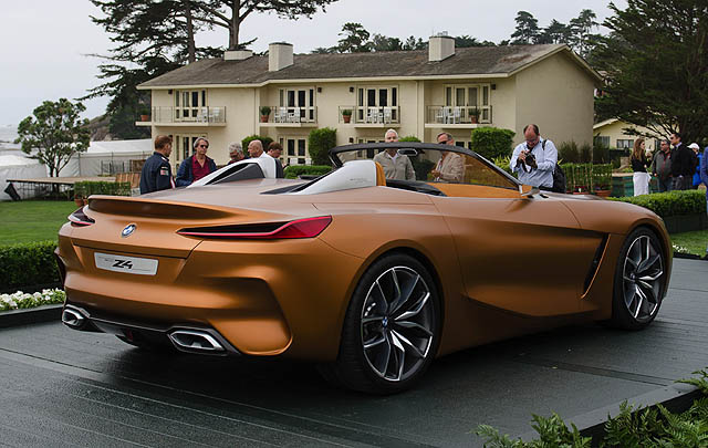 BMW Concept Z4 Debut di Pebble Beach Concours 2017  