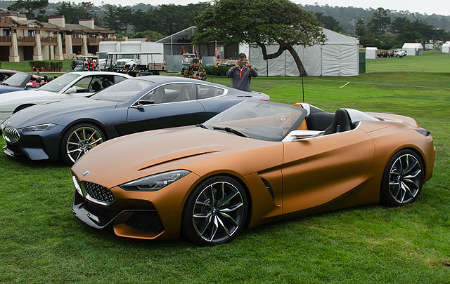 BMW Concept Z4 Debut di Pebble Beach Concours 2017  