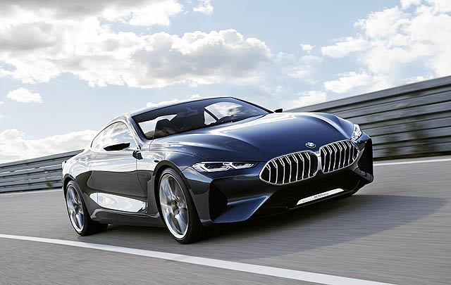 Mewah & Sporty, Inilah Wujud BMW Seri 8 Concept Terbaru  