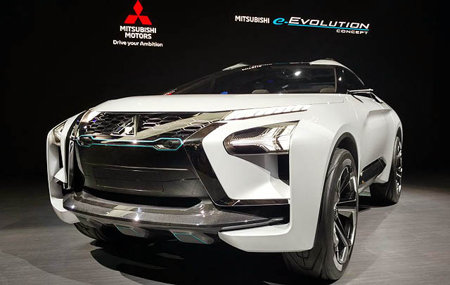 Mitsubishi e-Evolution Concept Resmi Debut di Tokyo Motor Show 2017  