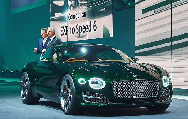 Bentley EXP 10 Speed 6 Curi Perhatian di Geneva 2015  