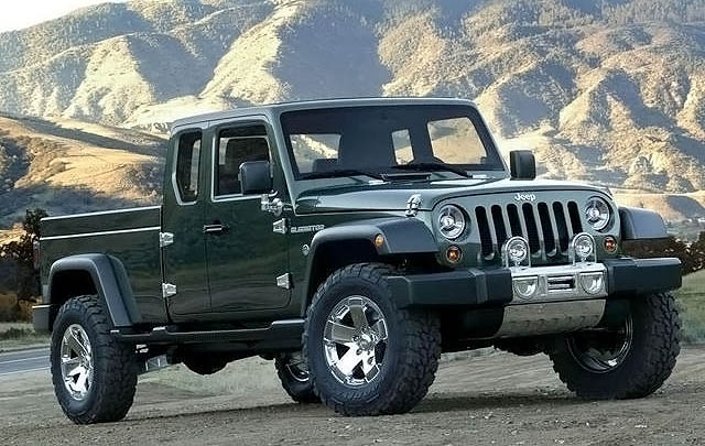 Jeep Pick-up Berbasis Wrangler Disiapkan  