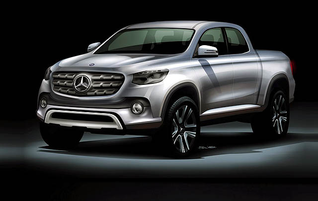 Mercedes-Benz Pick-up, Bakal Dibangun Berbasis Nissan Navara  