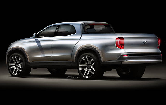 Mercedes-Benz Pick-up, Bakal Dibangun Berbasis Nissan Navara  