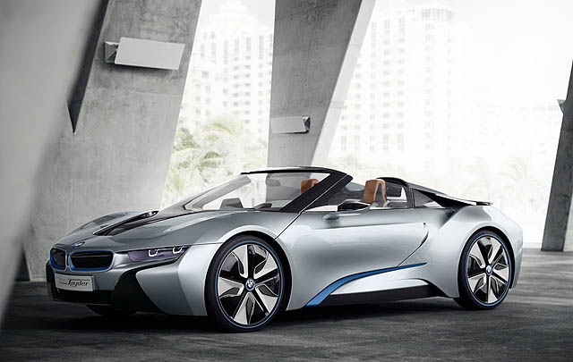 BMW i8 Spyder Akhirnya Siap Diproduksi  