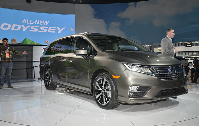 Ini Tampilan Honda Odyssey Terbaru di Detroit Motor Show 2017  
