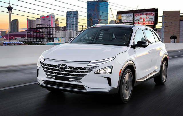 Hyundai Nexo FCV Debut di CES 2018  