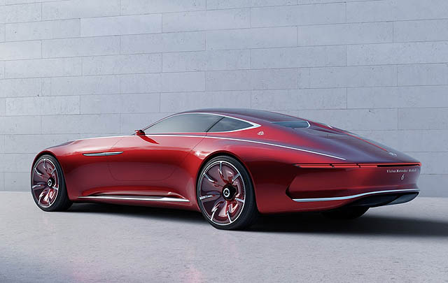 Super Mewah, Vision Mercedes-Maybach 6 Diperkenalkan  