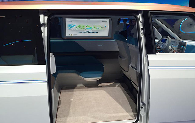 Volkswagen Budd-e Concept Debut di CES 2016  