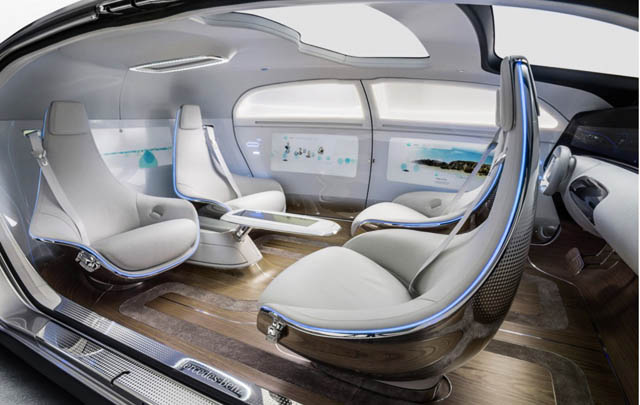 Mercedes-Benz F015 Autonomous Concept Diperkenalkan (Video)  