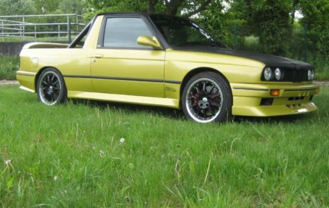 BMW M3 V8 Pickup: “Frankenstein Car Made in Bavaria”  