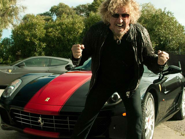 Sammy Hagar: “Selfies”  &  LaFerrari  