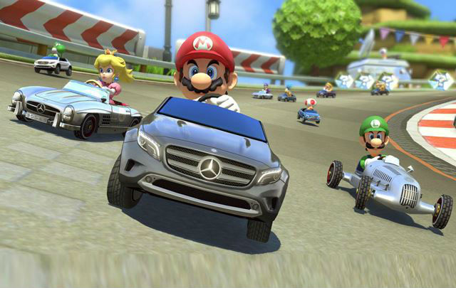 Mercedes-Benz Jadi Mobil “Beneran” Pertama di Mario Kart 8  