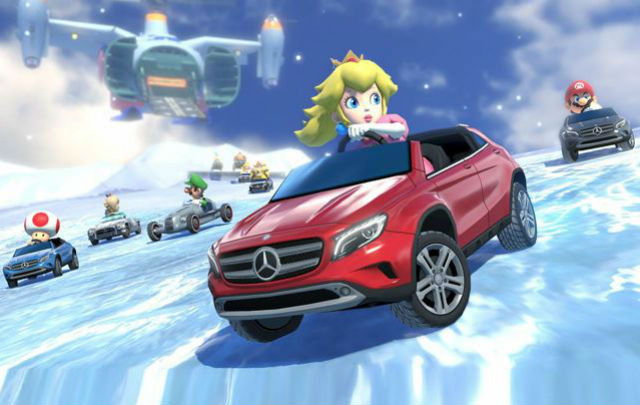 Mercedes-Benz Jadi Mobil “Beneran” Pertama di Mario Kart 8  