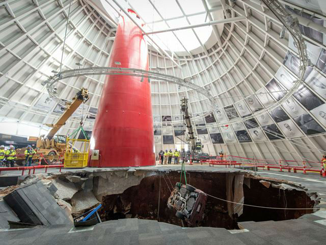 Akhir dari Kisah Lubang Raksasa di National Corvette Museum  