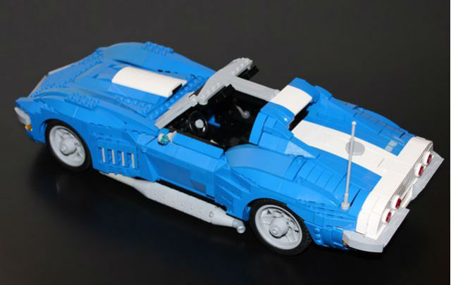 Corvette Lego Model: Cari 10.000 Pendukung untuk Diproduksi  