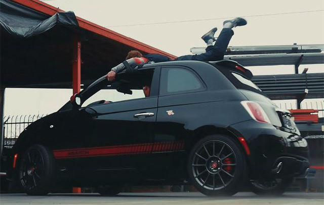 Video: Parkour & Fiat 500 Abarth  