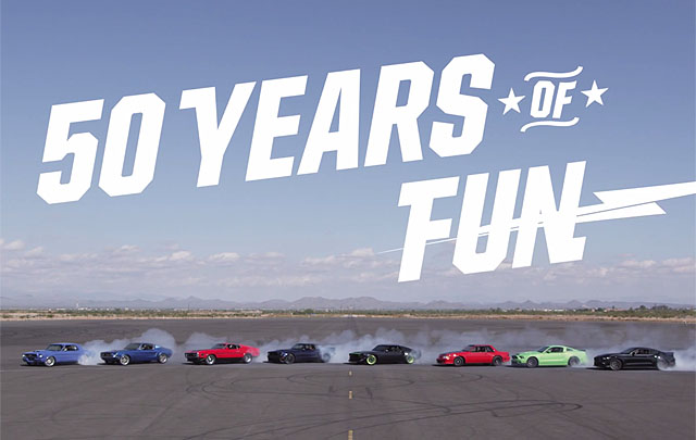 Video: Serunya Aksi Mustang di '50 Years of Fun'  