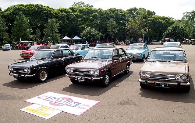 Komunitas Datsun Rayakan '50th Anniversary Datsun 510'  